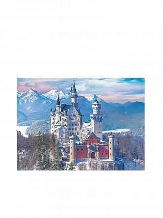 EUROGRAPHICS | Puzzle - Neuschwanstein im Winter (1000 Teile) | bunt