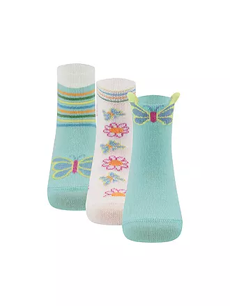 EWERS | Baby Socken 3er Pkg off white | hellblau