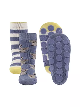 EWERS | Jungen Socken 2-er Pkg. mittelblau | blau