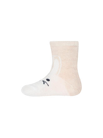 EWERS | Mädchen Socken 2er Pkg Hase/Herz natur | creme