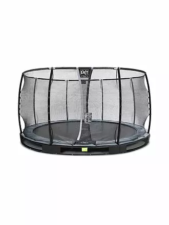 EXIT TOYS | Elegant Premium Inground-Trampolin 427cm mit Deluxe Sicherheitsnetz | keine Farbe