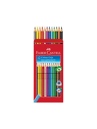FABER-CASTELL | Colour Grip Buntstift, 12er Kartonetui | keine Farbe