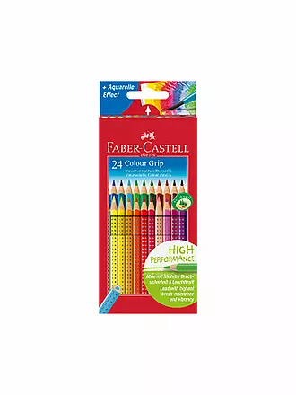 FABER-CASTELL | Colour Grip Buntstift, 24er Kartonetui | keine Farbe