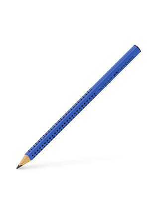 FABER-CASTELL | Jumbo Grip Bleistift, B, blau | keine Farbe