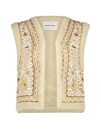 FABIENNE CHAPOT | Gilet in Felloptik JIMMY | beige