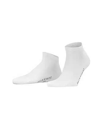 FALKE |  Sneakersocken Cool 24/7 black | weiss