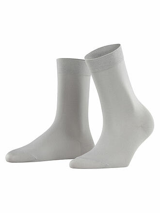 FALKE |  Socken Cotton Touch cream | grau