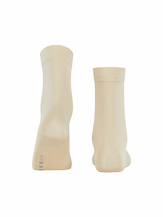 FALKE |  Socken Cotton Touch cream | grau