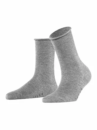 FALKE | Damen Socken ACTIVE BREEZE black | hellgrau