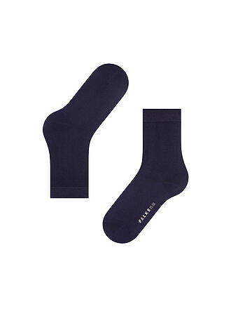 FALKE | Damen Socken Cotton Touch marine | schwarz