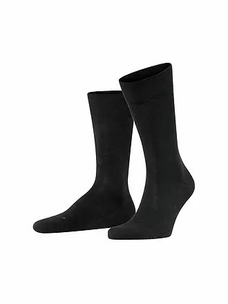 FALKE | Herren Socken Sensitive London brown | schwarz