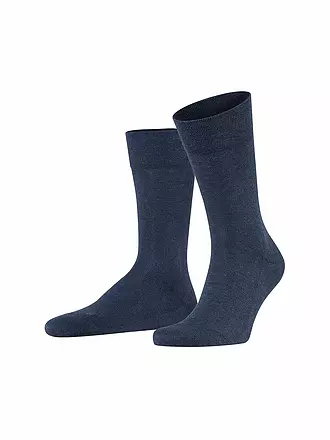 FALKE | Herren Socken Sensitive London brown | blau
