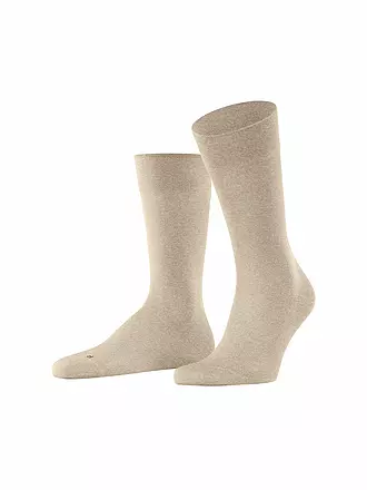 FALKE | Herren Socken Sensitive Malaga black | beige