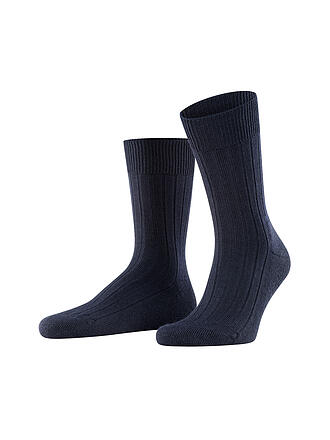 FALKE | Herren Socken Teppich im Schuh antrachite mel. | blau