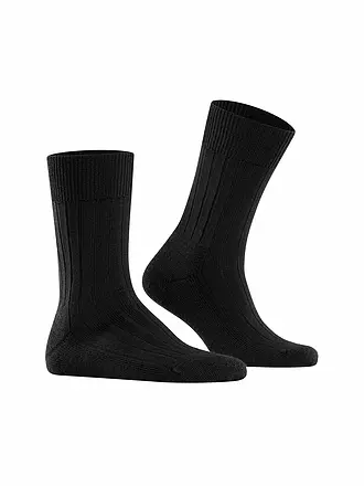 FALKE | Herren Socken Teppich im Schuh antrachite mel. | schwarz