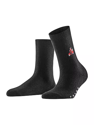 FALKE | Kniestrümpfe | schwarz