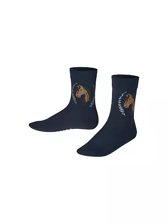 FALKE | Mädchen Socken space blue | grau