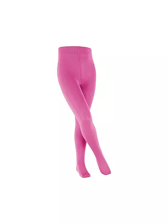 FALKE | Mädchen Strumpfhose COTTON TOUCH white | pink