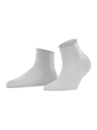 FALKE | Sneaker Socken COTTON TOUCH black | hellgrau