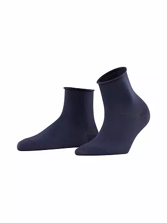 FALKE | Sneaker Socken COTTON TOUCH dark navy | hellgrau