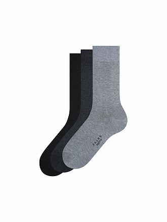 FALKE | Socken 3er Pkg sortiment | blau