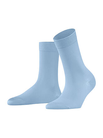 FALKE | Socken COTTON TOUCH ginger | hellblau