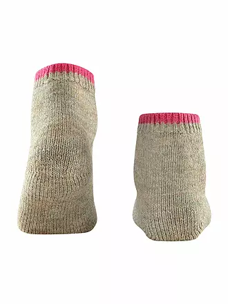 FALKE | Socken Cosy Plush nut mel. | schwarz