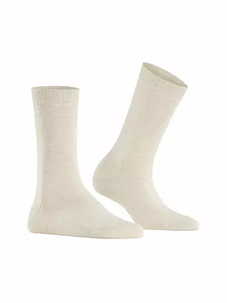 FALKE | Socken Family black | beige