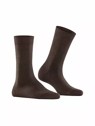 FALKE | Socken Family black | braun