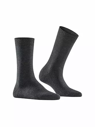 FALKE | Socken Family dark brown | grau