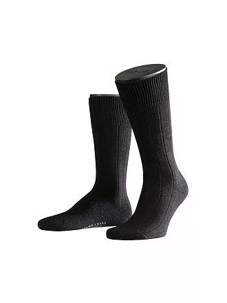 FALKE | Socken LHASA brown | schwarz