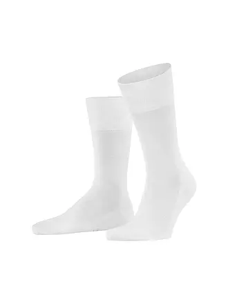 FALKE | Socken TIAGO barolo | weiss