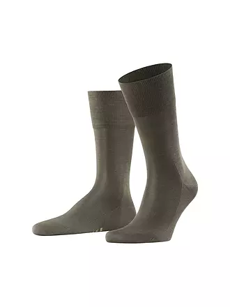 FALKE | Socken TIAGO black | olive