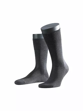 FALKE | Socken Tiago cornflower blue | grau