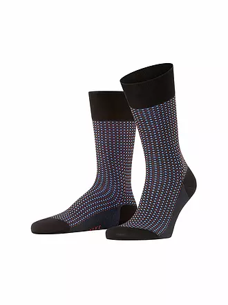 FALKE | Socken UPTOWN TIE hunter green | schwarz