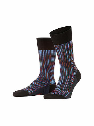 FALKE | Socken Uptown Tie  anthracite mel | schwarz