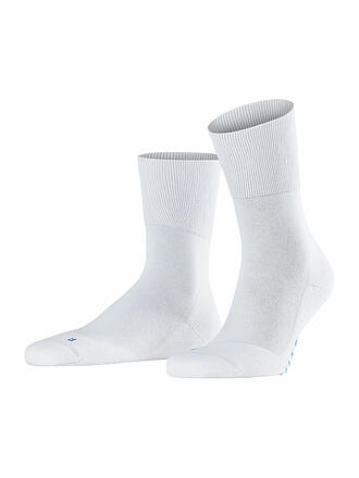 FALKE | Socken bright orange | weiss