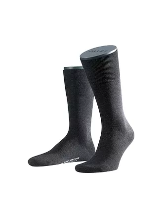 FALKE | Socken brown mel. | grau