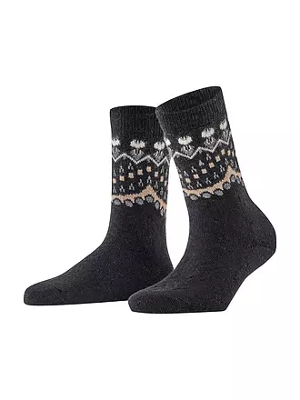 FALKE | Socken cayenne | schwarz