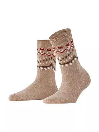 FALKE | Socken cayenne | beige