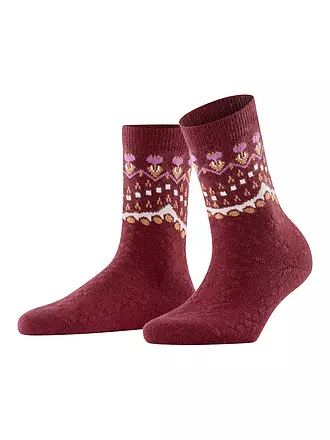 FALKE | Socken cayenne | schwarz