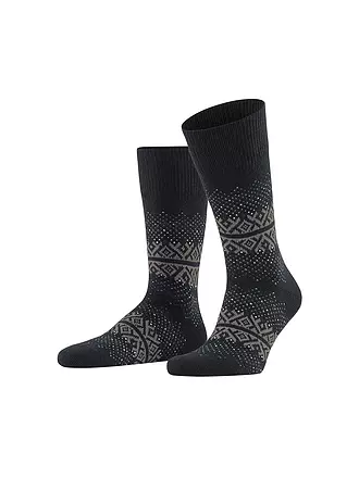 FALKE | Socken hunter green | schwarz