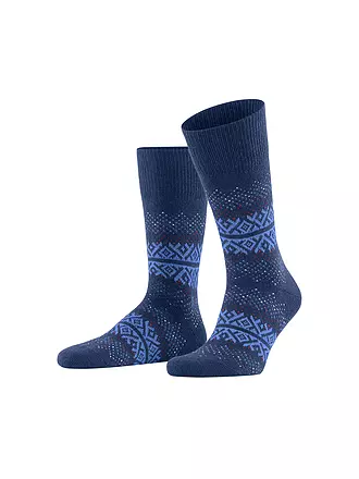 FALKE | Socken hunter green | blau