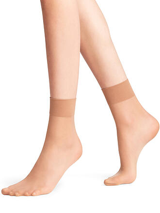 FALKE | Söckchen PURE MATT 20 den black | beige
