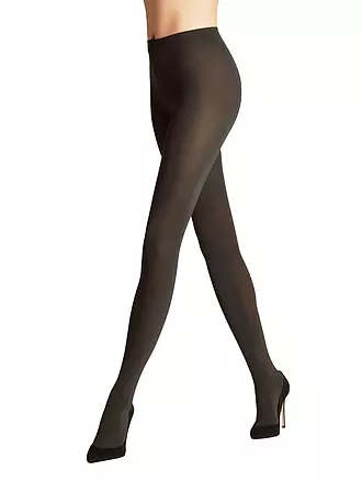 FALKE | Strickstrumpfhose FALKE COTTON TOUCH | braun
