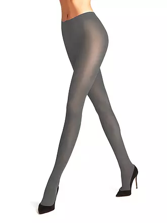 FALKE | Strumpfhose PURE MATT 50 DEN berry | grau