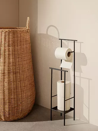 FERM LIVING | Toilettenpapierständer DORA Black | 