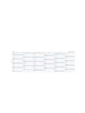FILOFAX | Kalendereinlage Jahresplaner Deutsch Personal 2026 | weiss
