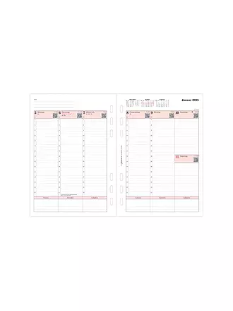 FILOFAX | Kalendereinlage Woche Professional deutsch A5 2026 | weiss