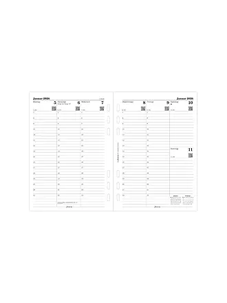 FILOFAX | Kalendereinlage Woche deutsch A5 Multifit 2026 | weiss